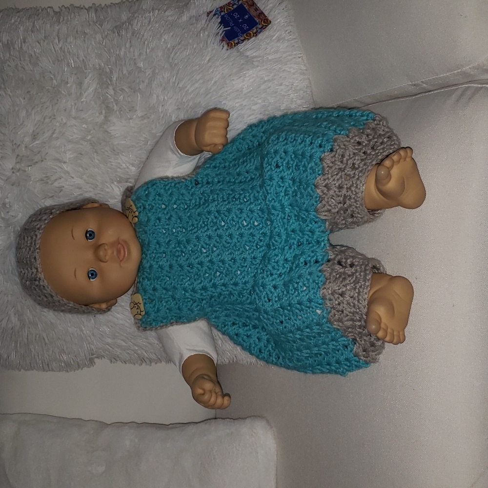 Crochet baby Romper